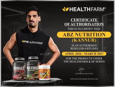 Healthfarm Authorized Distributor Certificate